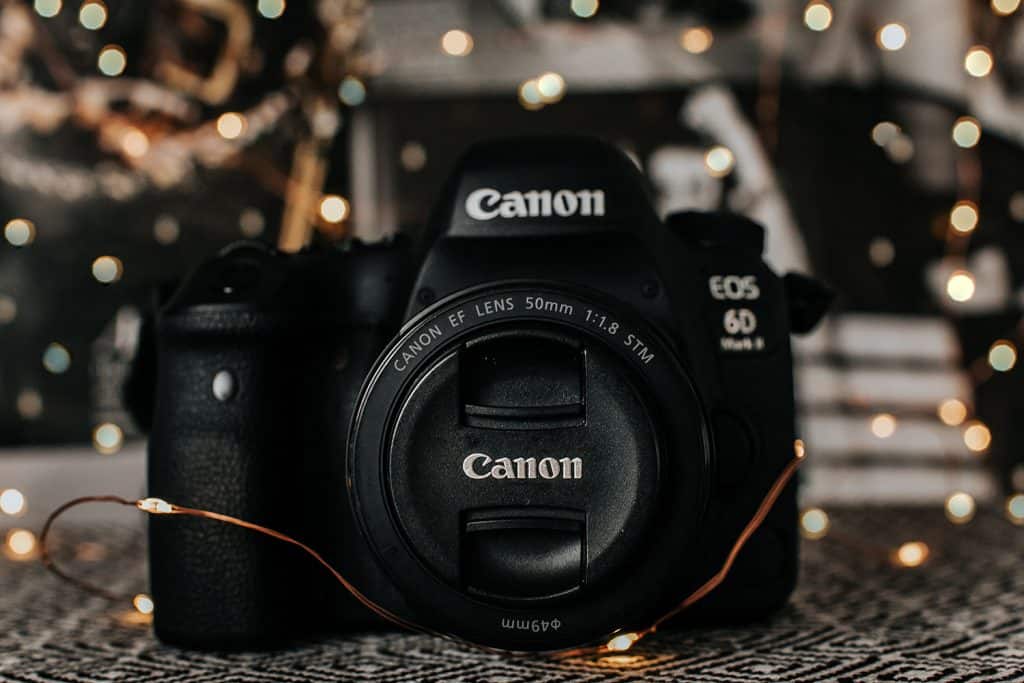 Vollformatkamera für Blogger Canon 6D Mark II