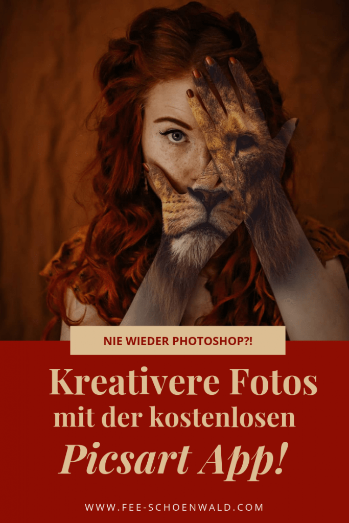 Picsart App kostenlos Bildbearbeitung Instagram Anleitung Fee Schoenwald